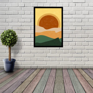 Abstract Wall Painting